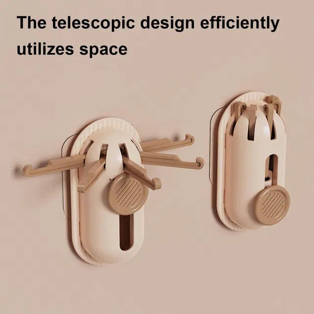 Modern Foldable Wall Hook Bracket – No-Drill Self-Adhesive High Load ( Pack of 2 )