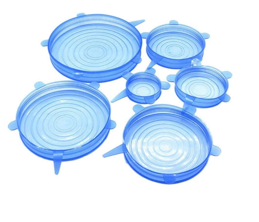 Home Kitchen Silicone Stretch 6pcs